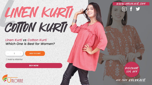 Linen Kurti vs Cotton Kurti – Which One is Best for Women?