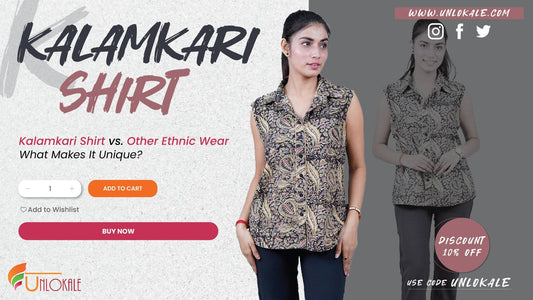 Kalamkari Shirt vs. Other Ethnic Wear – What Makes It Unique?