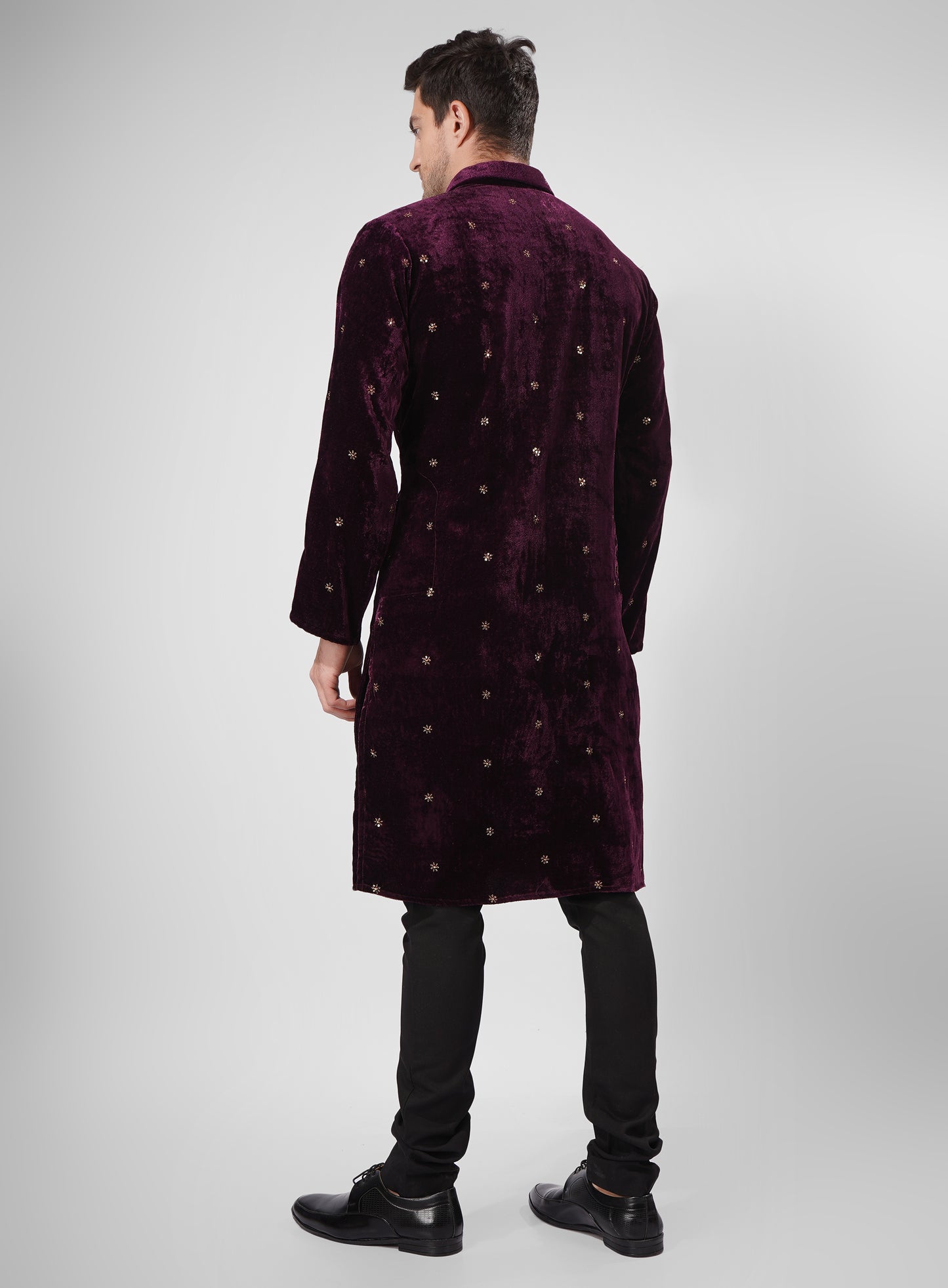 Men’s Velvet Kurta for Wedding & Festive Wear – Royal Ethnic Outfit