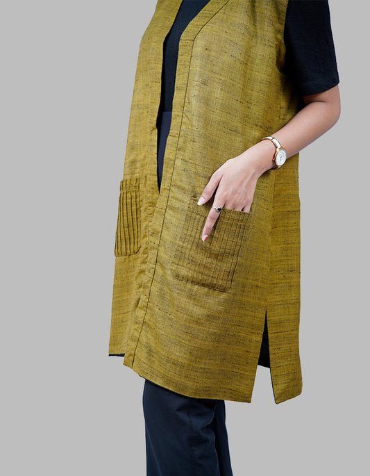 Discover the Unstoppable Reversible Pure Raw Silk Jacket