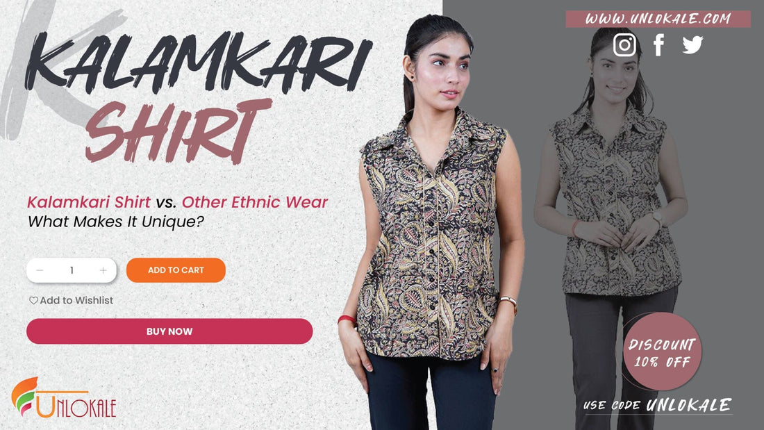 Kalamkari Shirt vs. Other Ethnic Wear – What Makes It Unique?