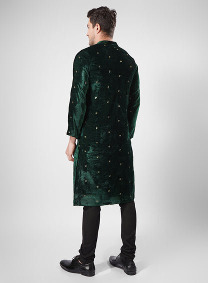 Men’s Velvet Kurta for Wedding & Festive Wear – Royal Ethnic Outfit