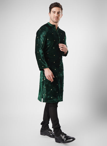 Men’s Velvet Kurta for Wedding & Festive Wear – Royal Ethnic Outfit