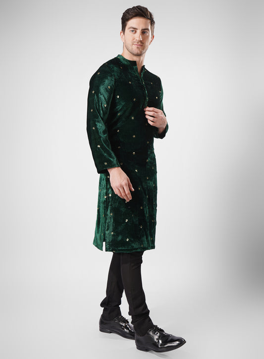 Men’s Velvet Kurta for Wedding & Festive Wear – Royal Ethnic Outfit