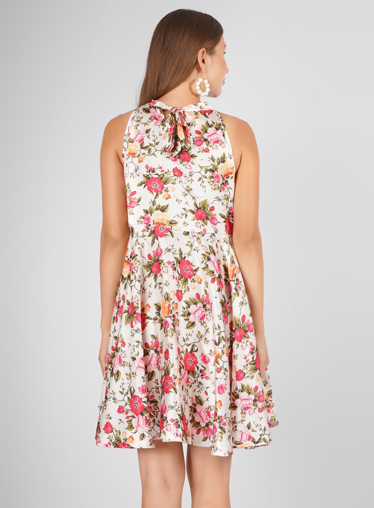 Summer Printed Short Dress – Stylish & Comfortable Warm-Weather Wear
