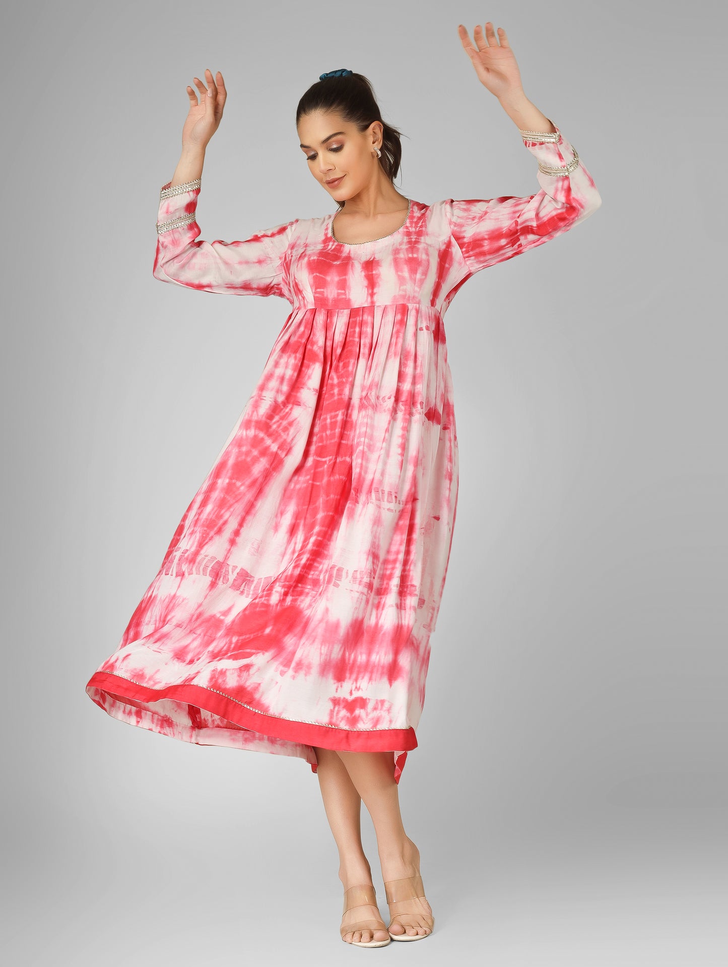 Drape yourself in festival magic — our Tie-Dye Dream floor-length backless dress flows like liquid sunset. Effortlessly elegant, bold, and unforgettable