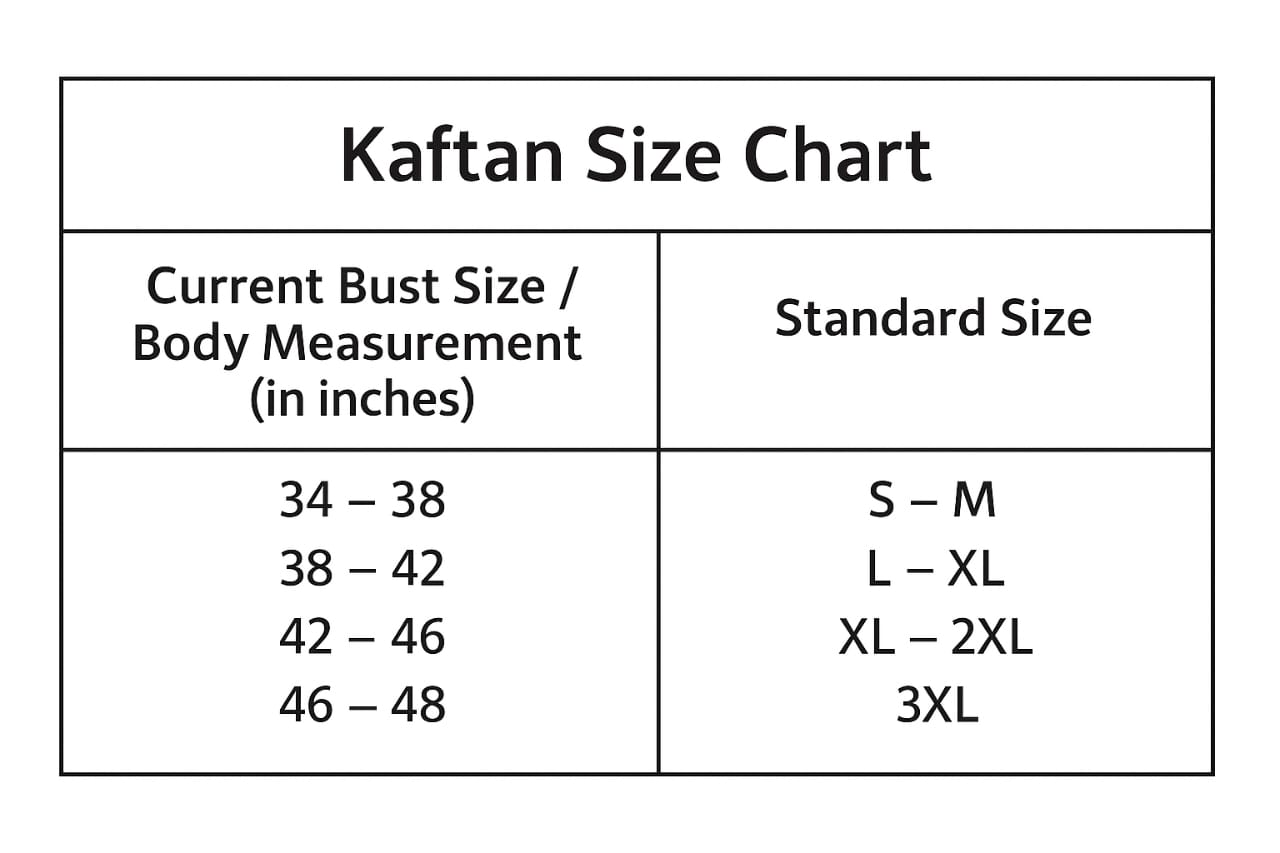 Size Guide