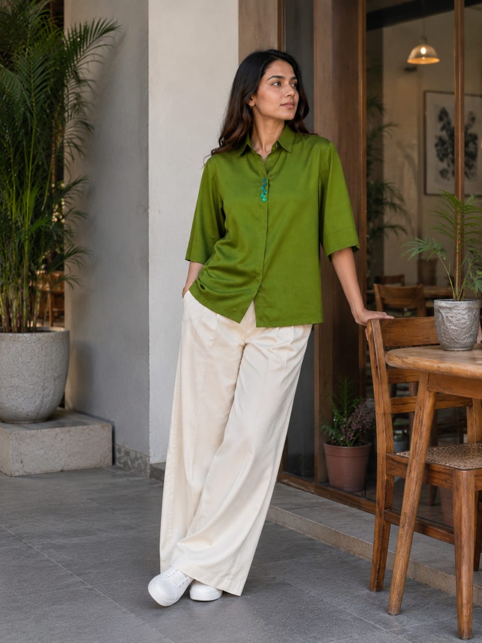Women’s Oversized Casual Shirt | Relaxed Fit Shirt in Multiple Colours