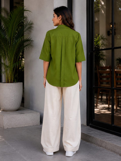 Women’s Oversized Casual Shirt | Relaxed Fit Shirt in Multiple Colours
