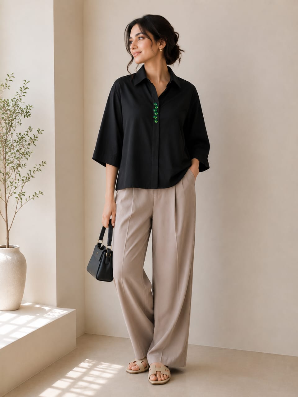 Women’s Oversized Casual Shirt | Relaxed Fit Shirt in Multiple Colours