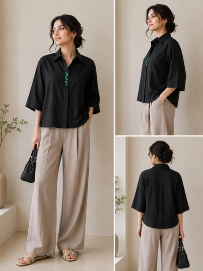 Women’s Oversized Casual Shirt | Relaxed Fit Shirt in Multiple Colours