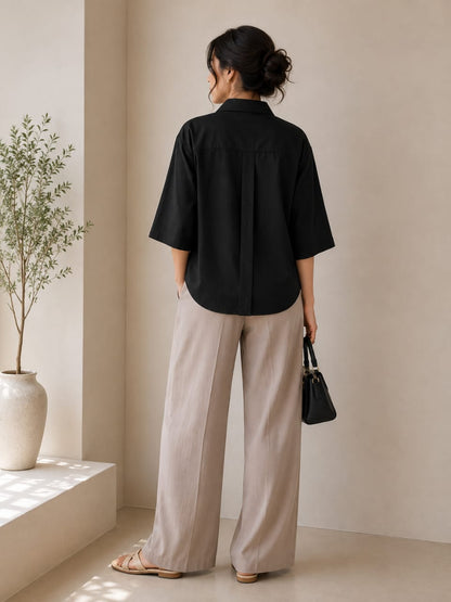 Women’s Oversized Casual Shirt | Relaxed Fit Shirt in Multiple Colours