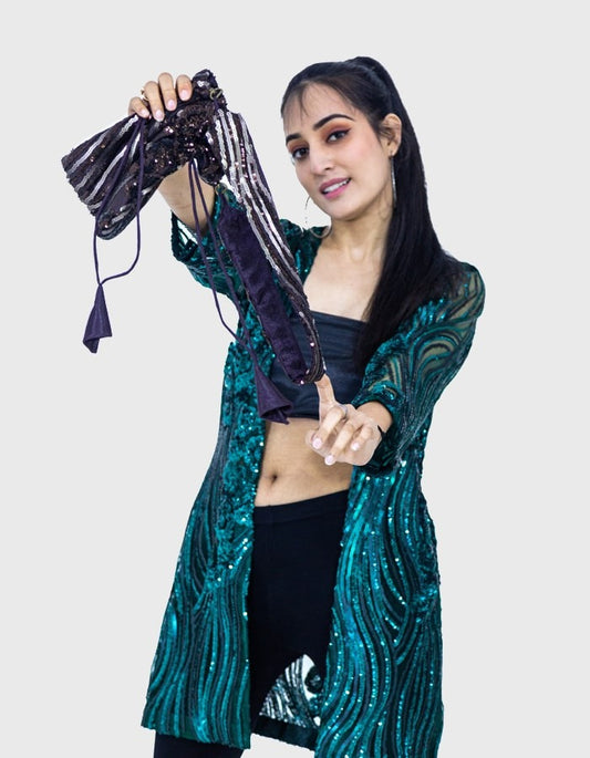 Elevate Your Outfit with a Stylish Heavy Net Shrug