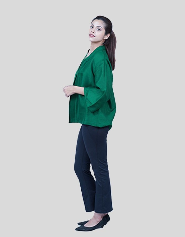 Free size drop shoulder Open Shrug with Bralette is perfect for party season and beach holidays