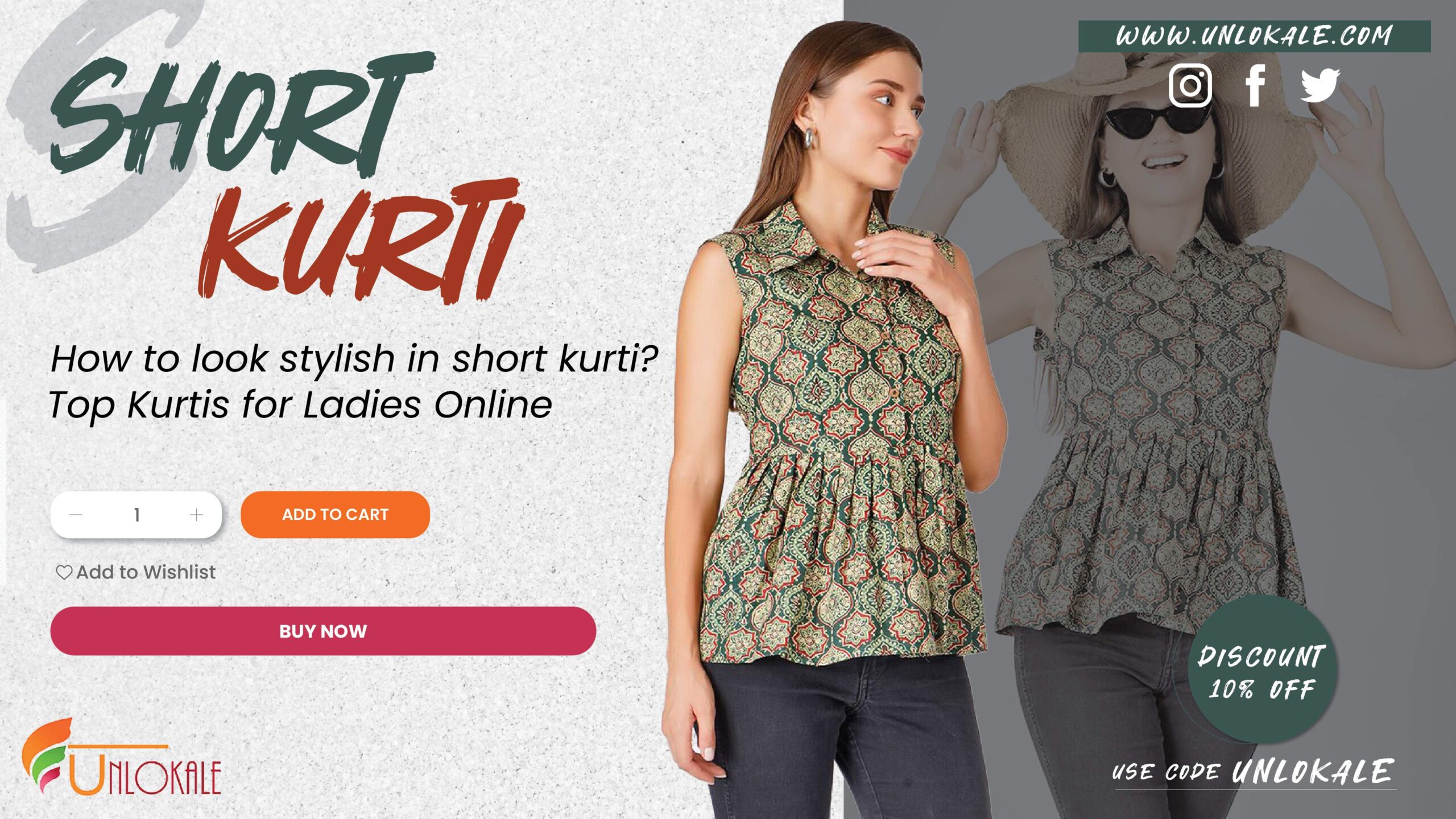 short kurti for ladies online